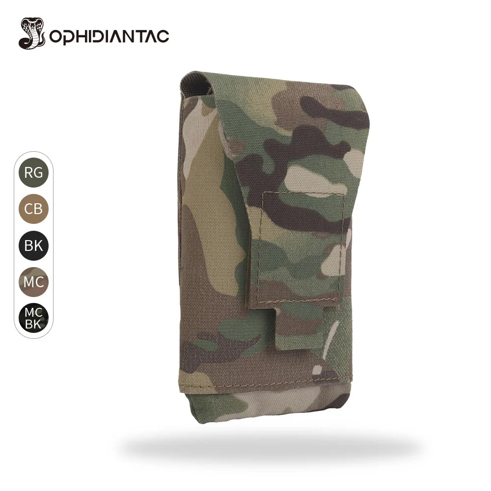 OPHIDIANTAC Large-Capacity Quick Camp Folding Storage Bags Recycled Leather Mag Cases Ammunition Pockets for Camping & Travel
