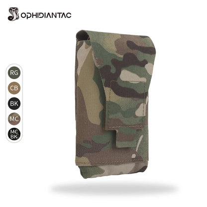 OPHIDIANTAC Large-Capacity Quick Camp Folding Storage Bags Recycled Leather Mag Cases Ammunition Pockets for Camping & Travel