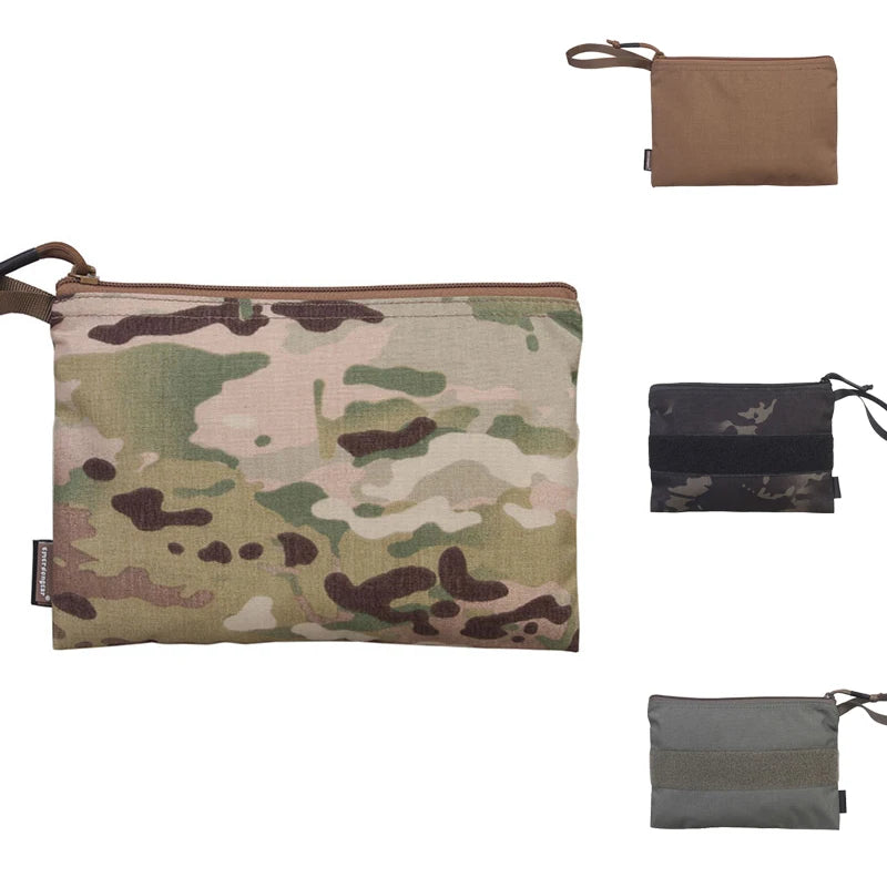 Emersongear Tactical 10x7" File Pocket Bag EDC Pouch Loop Hoop Airsoft Hunting Outdoor Sports Hiking Business Camping Combat