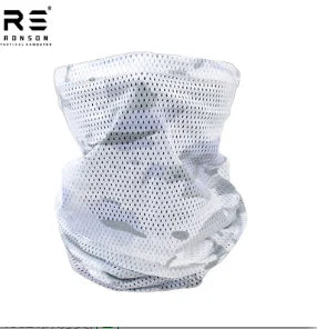 Tactical Camouflage Lightweight Mesh Fabric Sunscreen Mask Scarf Outdoor Sports Breathable Riding Sun Protection Quick Dry