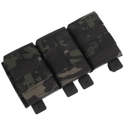 Triple Medium 5.56 Magazine Bag, Tactical Vest Magazine Bag, M4 KYWI MAG Magazine Bag, Tactical Hunting Airsoft equipment