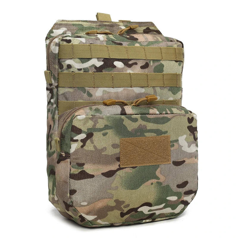 Tactical Backpack Hydration Pack Airsoft Gear 3L Nylon Bags Molle Edc Bag for JPC SPC Hunting Vest Accessories Water Bladder