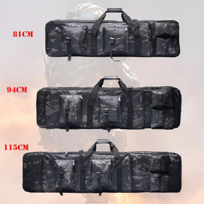 Tactical Rifle Backpack Heavy Duty Gun Protective Case for Hunting Airsoft Paintball Outdoor Shooting Storage