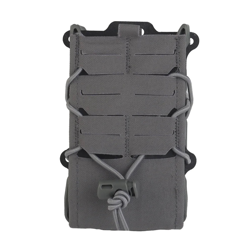 Tiger V2 Single Double Magazine Pouch Set Molle Hook-Loop Mag Carrier Rifle AR 5.56 .233 AK 7.62 .308 Magazine Holster Airsoft