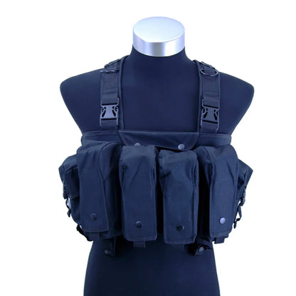 FX-Outdoor Tactical Chest Rig, Airsoft Hunting Vest, Molle Pouch, Simple Military ACU, Magazine Pouch, High Quality
