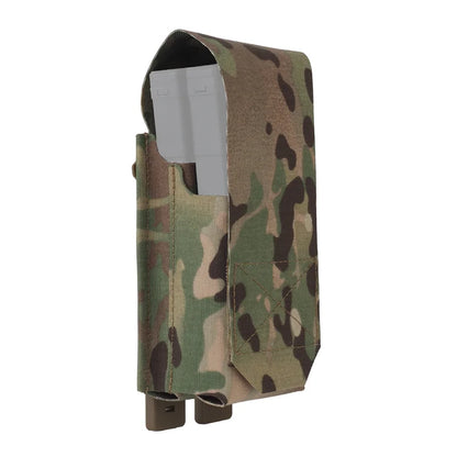 556 Flip Double Mag Pouch Magnetic Closure MOLLE Mount Field Use Hunting Outdoor Shooting Gear Utility Carrier