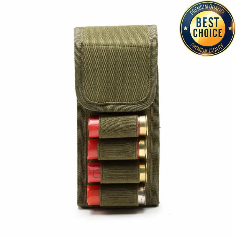 Tactical 16 Round Ammunition Holder 12G Shotgun Molle Bag Magazine Refresh Bullet Combat Bag Hunting Shooting Shell Shell Bag