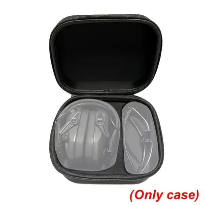 YHKEMA Hard Shell Shockproof Protective Storage Bag Carrying Case for Howard Leight Impact Sport/WK Electronic Shooting Earmuff