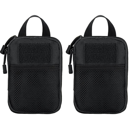 Tactical Molle EDC Pouch - Compact Utility Tool Organizer, Mini Medical Waist Pack & Phone Case Holder for Camping, Hunting