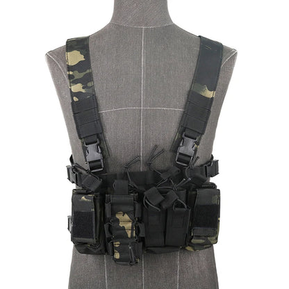 &AR15 M4 M16 AK47 HK416 D3 Tactical Vest CS Wargame Body Vest Outdoor Chest Rig Vest For Airsoft Hunting Sport