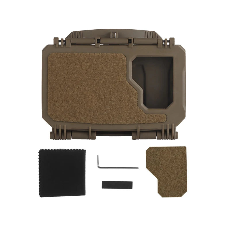 Tactical MOLLE Phone Case Mobile Phone Universal Phone Holder Map Navigation Airsoft Paintball Vest Equipment Hunting Accessory