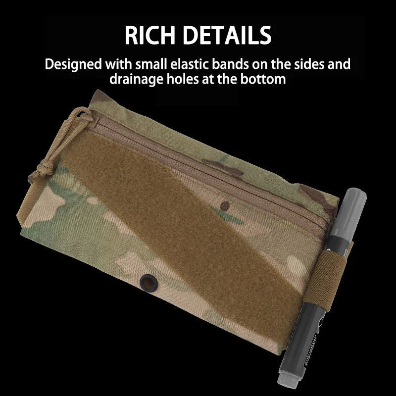 Tactical Vest Storage Pouch Candy Bag EDC Small Organizer Pocket Chest Pouch Snack Bags for Tactical Vest MOLLE Platform