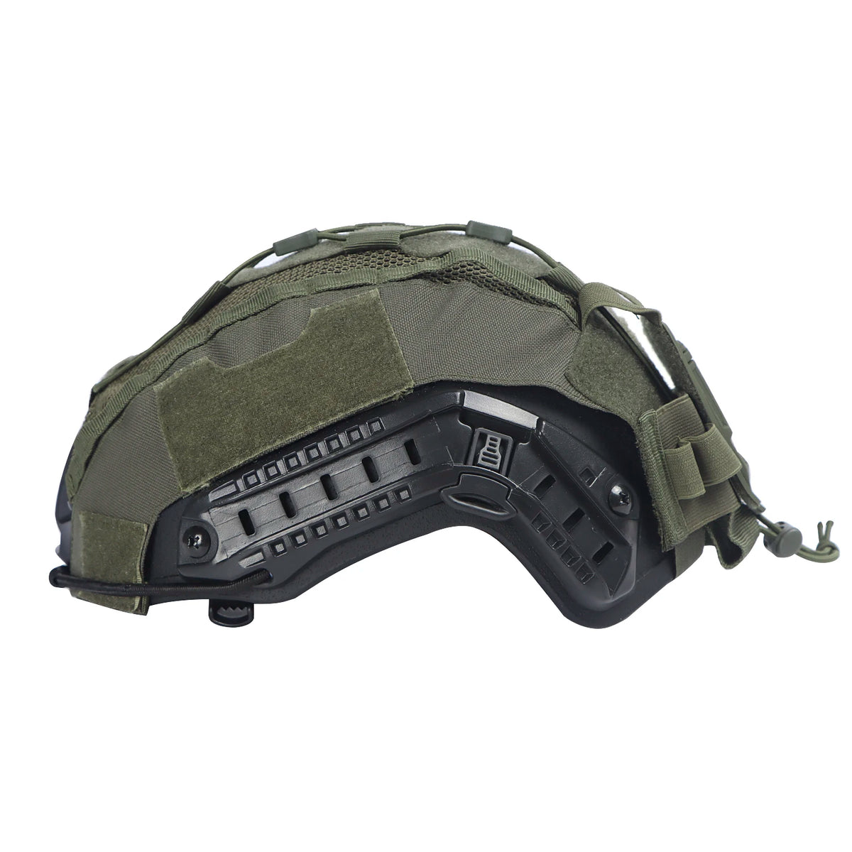 Tactical Helmet Cover for Maritime Helmet with NVG Battery Pouch Hunting Allows Free Pairing with Other Tactical Equipment