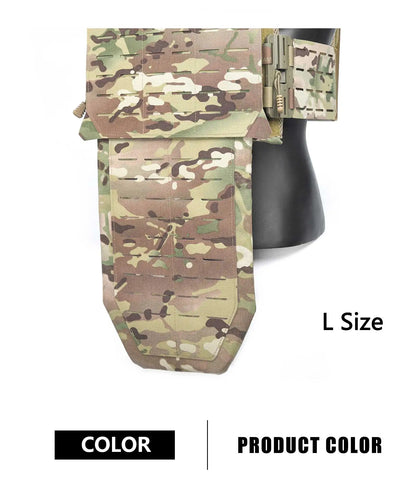 DMGear Tactical Pleated Airsoft Vest Crotch Groin Protection Hunting Gear Accessory Airsoft Men Molle Body Armor Bag Equipment