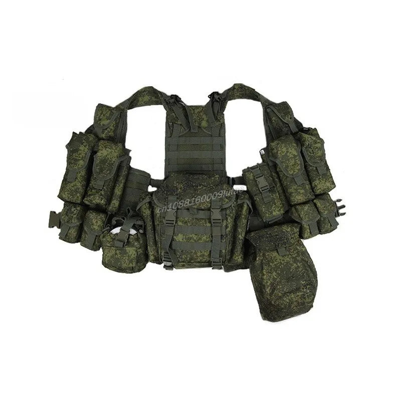 Full Sets 6sh117 Tactical Vest Body Armor EMR Little Green Man Combat Equipment Outdoor Silent Buckle MOLLE Pack Vests Cosplay