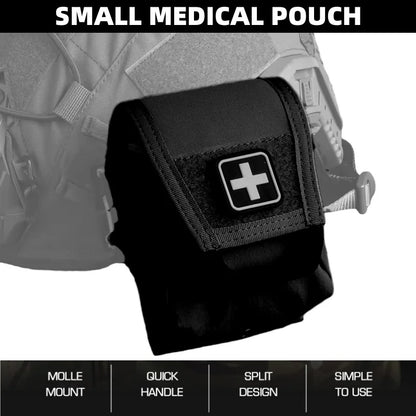 Compact First Aid Organizer | Small Emergency Essentials Pouch | Waterproof EDC Carry Bag for Outdoor