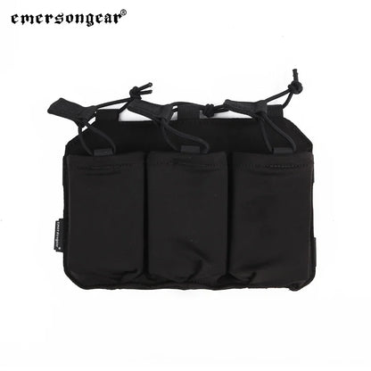 Emersongear Precision Triple Magazine Pouch For SS Vest 5.56 Tactical Mag Bag Holder Hiking Training Camping Camouflage Nylon