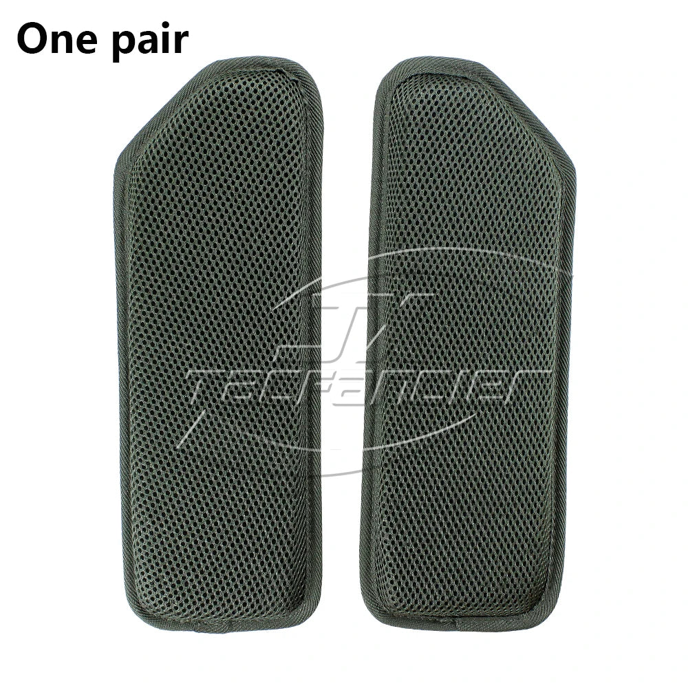 Tactical Vest Pad EVA Foam Mesh Plate Carrier Padding Cushion Soft Baffle Hook And Loop Attachment Hunting Vest Accessories