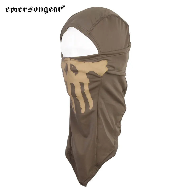 Emersongear Ghost MULTI HOOD EMERSON Luminous Mask Scarf Camouflage Skullies Hunting Caps Mask CS Tactical EM6634