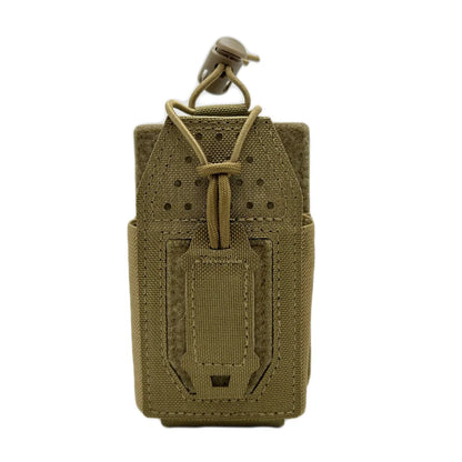 Tactical Radio Pouch Molle Walkie-talkie Radio Pouch Nylon Duty 5.56Magazine Tool Interphone Pouch Hunting Accessories Bag