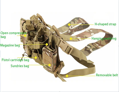 &AR15 M4 M16 AK47 HK416 D3 Tactical Vest CS Wargame Body Vest Outdoor Chest Rig Vest For Airsoft Hunting Sport