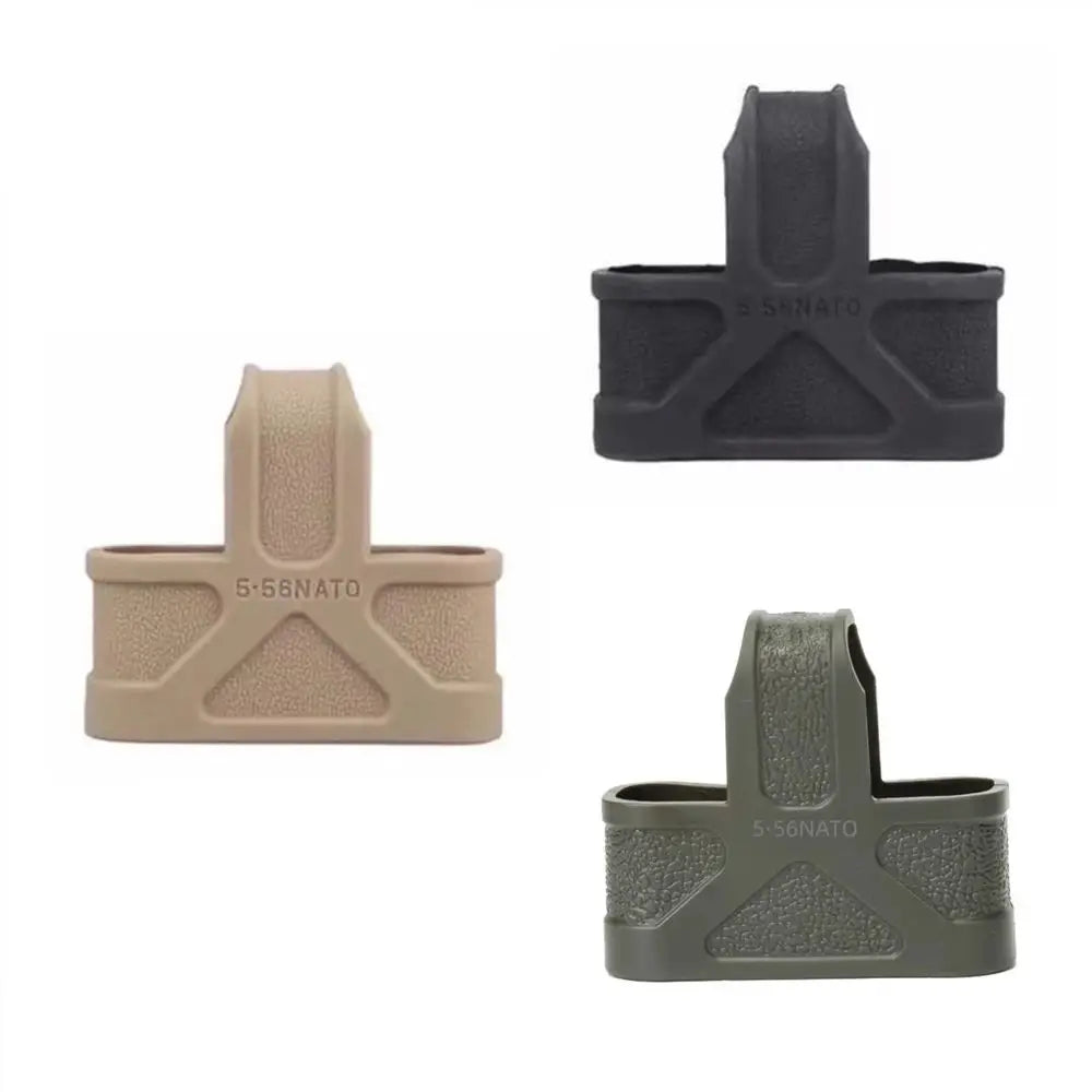 Element 5.56 Fast Magazine Rubber Holster Mag Pull Assist Cage Loops NATO Skull M4 M16 AR15 Paintball Airsoft Gun Accessories
