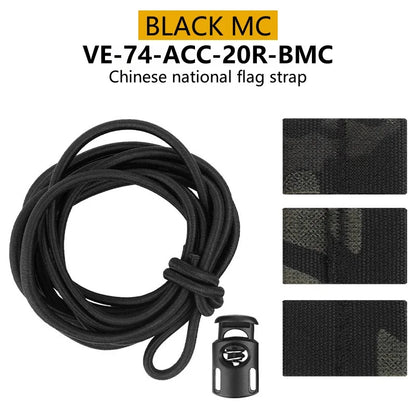 Ophidian Tac Tactical Bungee Elastic Fasten , MOLLE Vest Tool Organizer Cord Attachment Kits for Outdoor Camping Hunting EDC