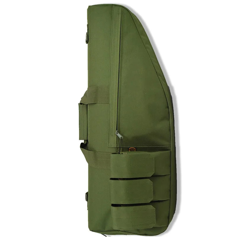 Soft Rifle Gun Case Shotgun Carrying Bag Outdoor Fishing Bag with Slant Opening Adjustable Shoulder Sling Tactical Accessory Bag
