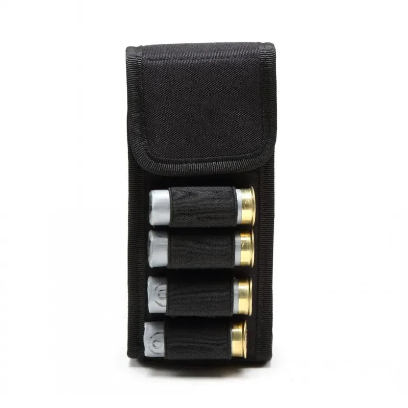 16 round Molle magazine pouches, 12-gauge shotgun ammo bag, magazine ammo carrier, rifle shell hunting accessories