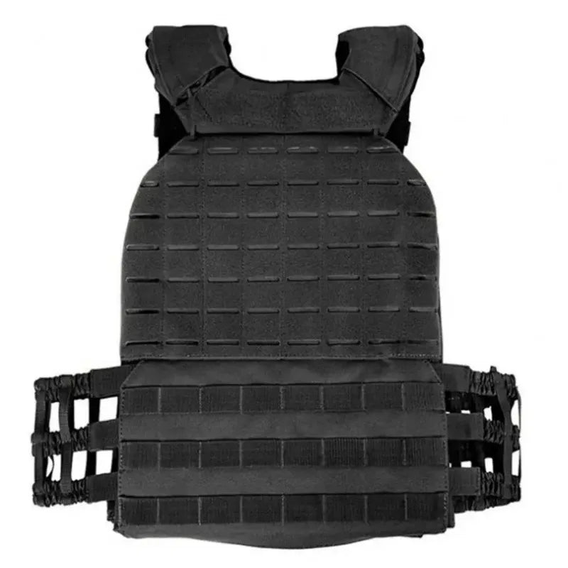Plate Carrier Body Combat Training Chest Rig Assault Vest Equipment Sport Vest Adjustable Exercise Lightweight Load Bearing Vest