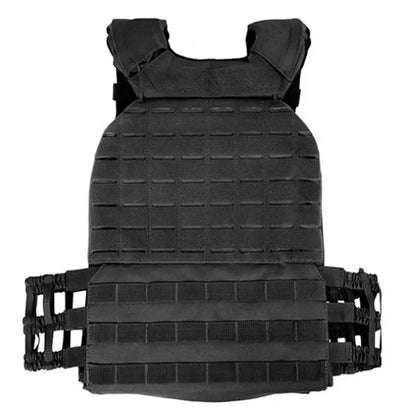 Plate Carrier Body Combat Training Chest Rig Assault Vest Equipment Sport Vest Adjustable Exercise Lightweight Load Bearing Vest
