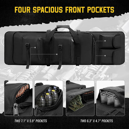 85/100/120cm Gun Bag Rifle Case Backpack Carbine Shotguns Storage Bag Airsoft Shooting Carry Shoulder Bag Hunting Accessories
