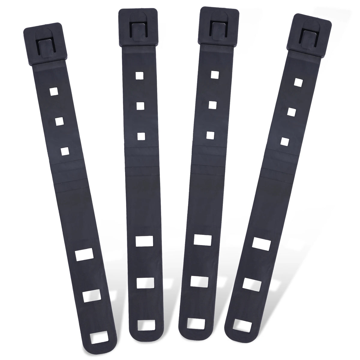 MOLLE Straps, Durable MOLLE Clips Attachments for Vests, Tactical Malice Clips - 4 Pcs