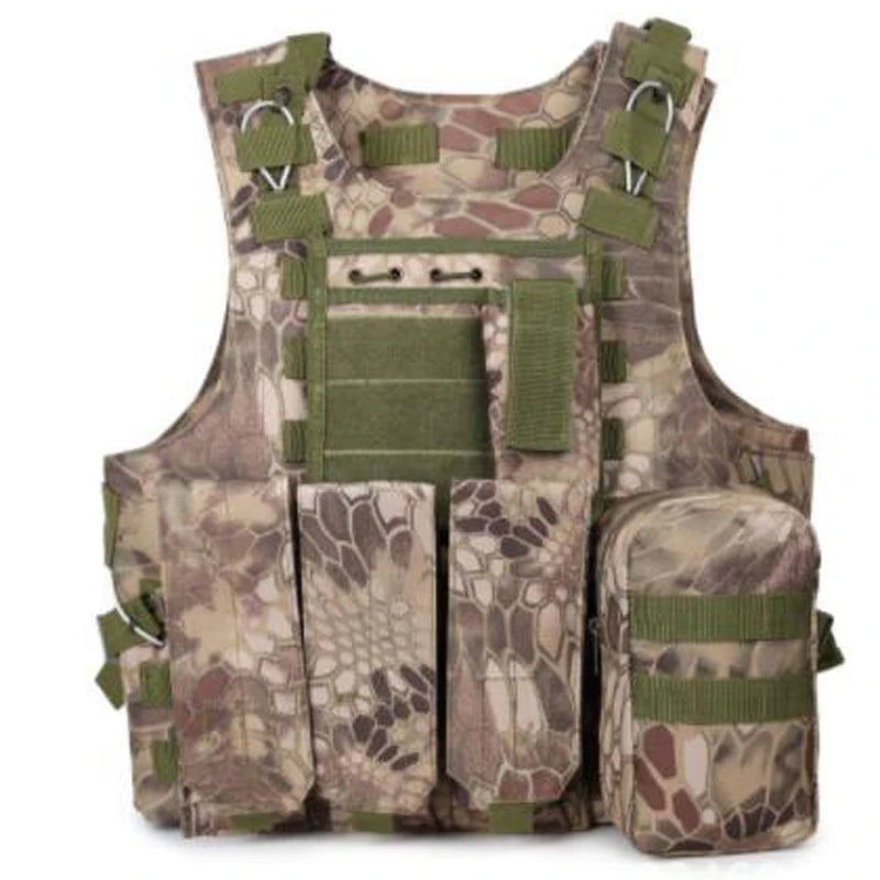 Men Army Airsoft Military Tactical Vest Molle Combat Assault Plate Carrier Tactical Outdoor Clothing Hunting Vest Accessories
