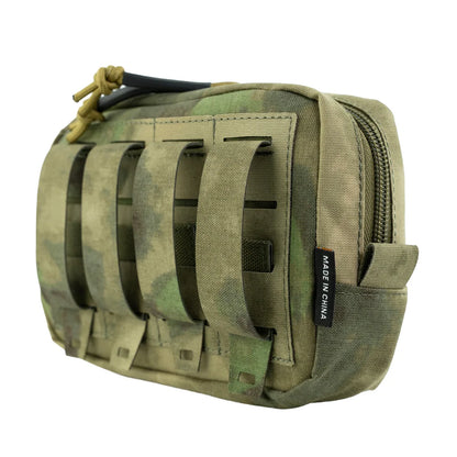 Outdoor Multi-purpose GP Horizontal Sundries Bag Tactical Vest Molle Waist Pouch Chest Rig Accessory Bag