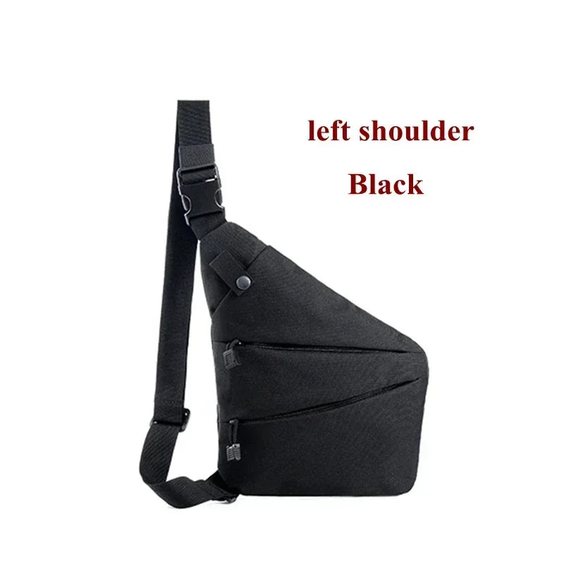 Concealed Carry Tactical Storage Gun Bag Multifunctional  Holster Pocket Men's Anti-theft Hunting Shoulder Chest Bag