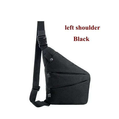 Concealed Carry Tactical Storage Gun Bag Multifunctional  Holster Pocket Men's Anti-theft Hunting Shoulder Chest Bag