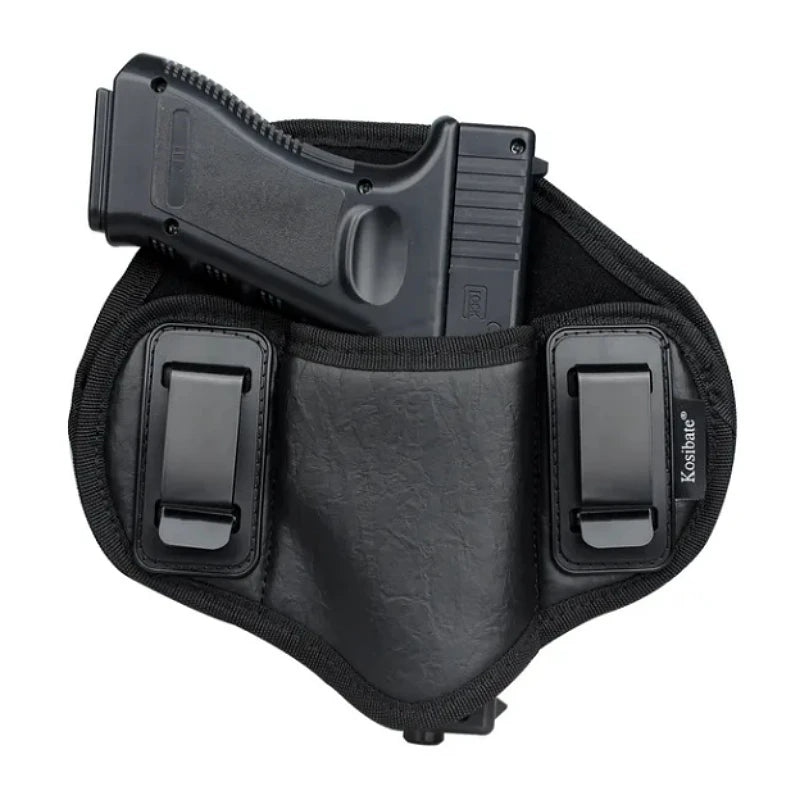 Nylon Magazine Pouch Holster, 9mm Pistol Concealed Carry Magazine Box with Clip