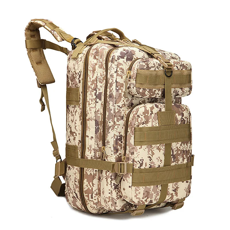 Oxford 50L1000D Nylon Waterproof Camping Travel Fishing Hunting Bag Outdoor Military Tactical Sports Backpack