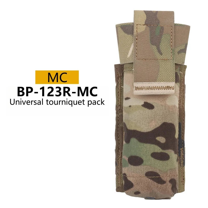 Outdoor Versatile Tourniquet Holder EMT Trauma Kit Storage Micro MED Pouch Molle Mounting Camping Vest Accessories