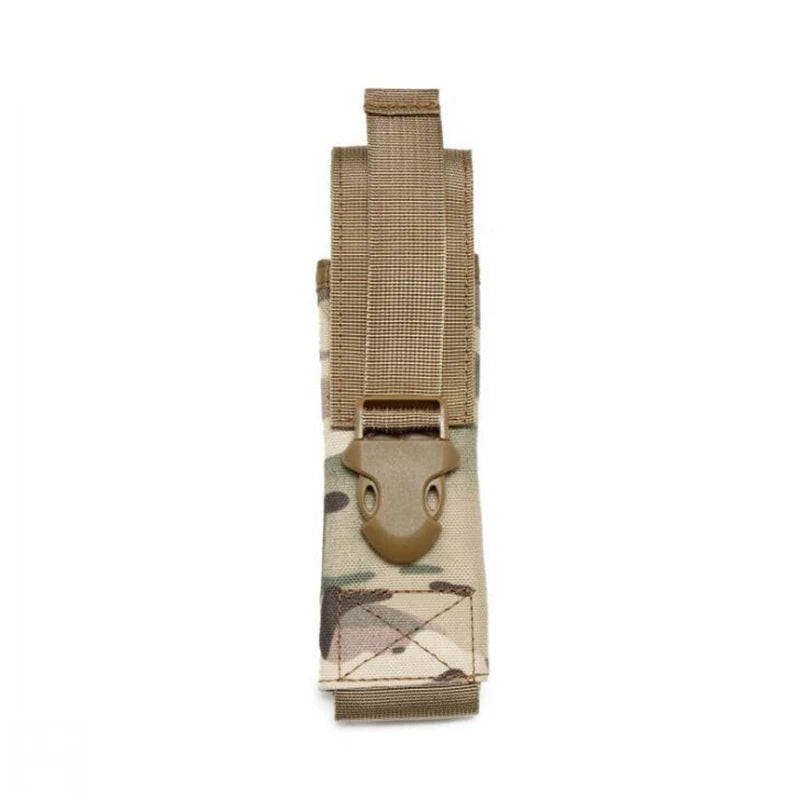 Tactical Flashlight Pouch Holster Case Belt Pouch Molle Organizer EMT Mini Scissor Tool Pouch