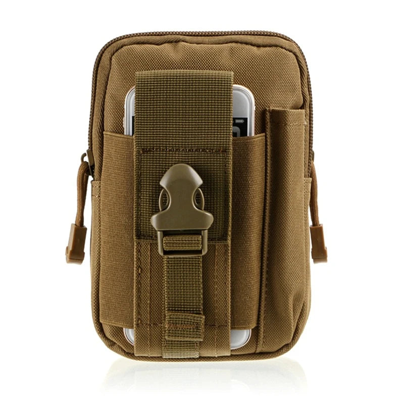 Outdoor Sport Tactical Pouch Waist Bag Hiking Climbing Camping Belt Bag Running Travel Hunting Small Pocket