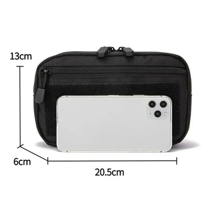 Tactical Molle Cell Phone Pouch EDC Pouch Waist Pack Emergency EMT Utility Tool Pouch First Aid Kit Pouch Hunting Bag