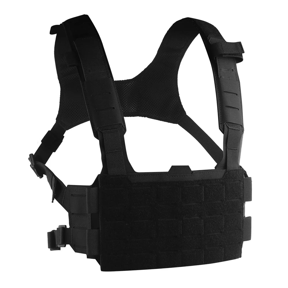 K Style Tactical Chest Rig Set with Triple Mag Pouch 2Nd Layer Admin Pouch Modular Field Strap KZ MOLLE Expansion Hunting Gear