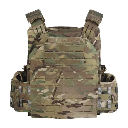 Tactical Vest LG4 Plate Carrier Laser Cut MOLLE Hunting Combat Protective Vest Side Radio Pouch CS Paintball Airsoft Vest Gear