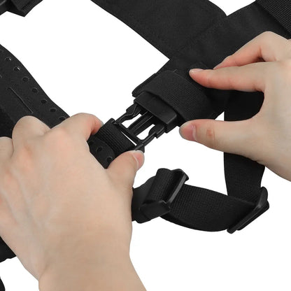 OPHIDIANTAC SSMK5 Split Chest Harness with Moles 5.56 Three-Pocket Hunting Jacket for Vehicle, Compatible with LV119 SPC JPC2.0