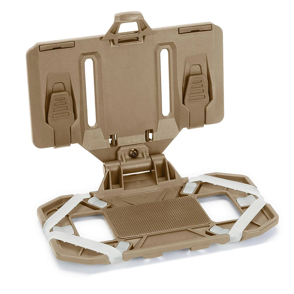 Tactical Molle Mobile Phone Carrier Quick Access Folding Holder for 4.7"-6.7" Phones Hunting Vest Chest Bracket Airsoft Otdoor