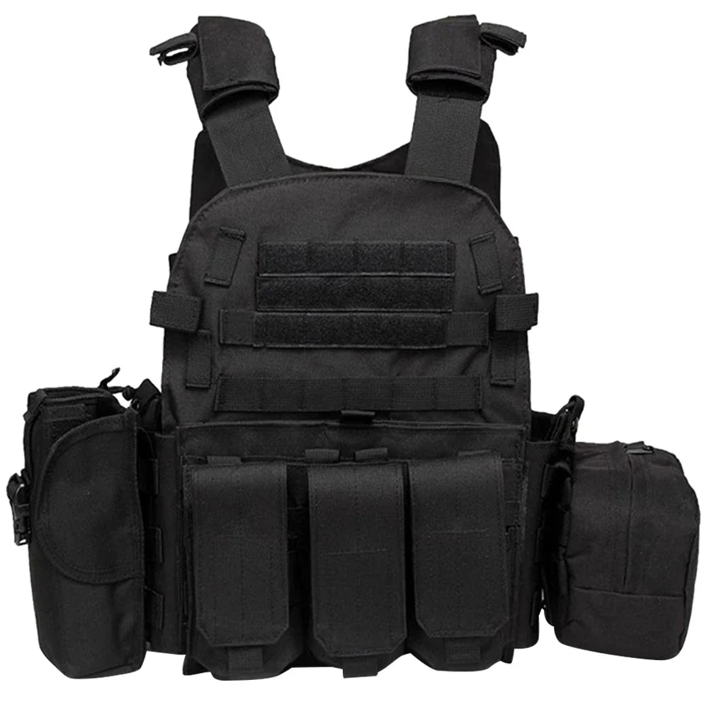 nvct-Cal Nylon Chest Rig Vest Body Armor Hunting Carrier Outdoor Airsoft Accessories for CS Hunting
