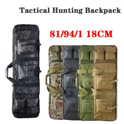 Tactical Hunting Gun Bag Outdoor Long Gun Tote Protective Fishing Equipment Carrier in Multiple Sizes 81cm 94cm 115cm