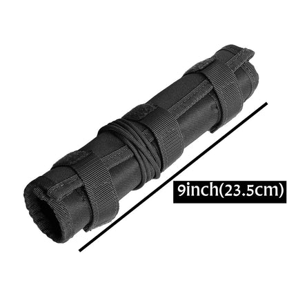 4/5/6/7/9inch Tactical Suppressor Protective Cases For Hunting Shooting Gun Protection nylon Suppressor Cover